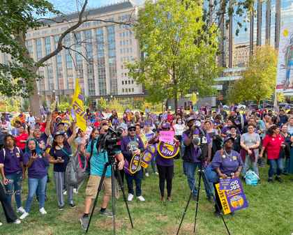 DC, MD, VA Cleaners Win union contract victory 