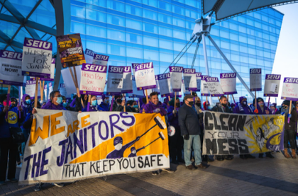 Denver Janitors Ring in Striketober and Strikesgiving - Win Historic Pay Raises